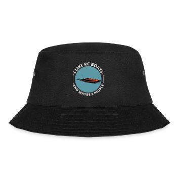Rc Boat Racing Electric Powerboat Speedboat Race - Bucket Hat - black - Front - Lela (165cm)