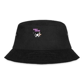 Kuhle Sache - Bucket Hat - Schwarz - Vorne - Lela (165cm)