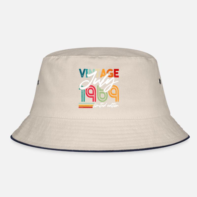 Vintage geboren Juli 1969 Geburtstag Juli 1969 Bucket Hat