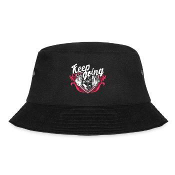 Weight Training Muscle Building - Bucket Hat - black - Front - Lela (165cm)