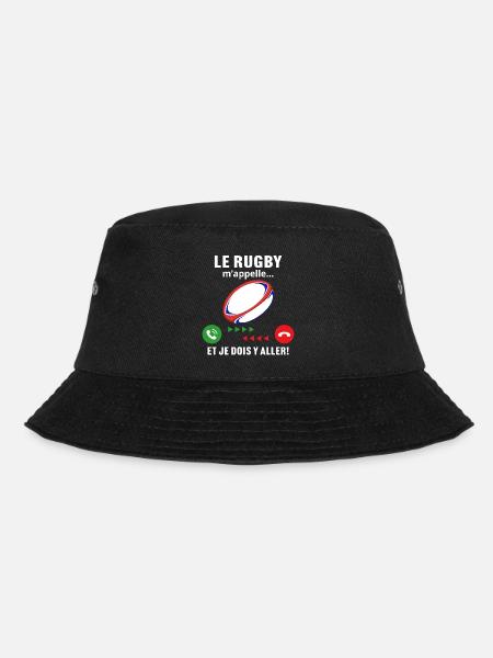 le rugby m'appelle cadeau rugby - Bob - noir