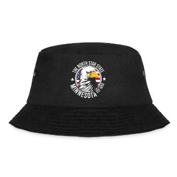 Minnesota - Bucket Hat - black - Front - Lela (165cm)
