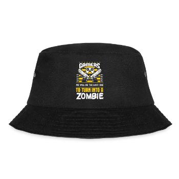 Zombie Apocalypse Gamer Idée cadeau Halloween - Bob - noir - Devant - Lela (165cm)