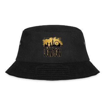 Londres Angleterre UK City Skyline Home Love Gold - Bob - noir - Devant - Lela (165cm)