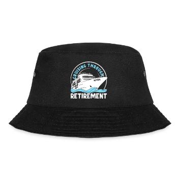Auf Kreuzfahrt durch den Ruhestand - Bucket Hat - Schwarz - Vorne - Lela (165cm)