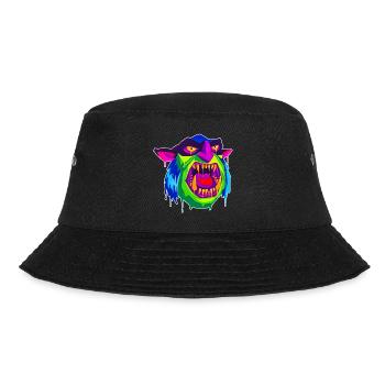 A Beautiful and Funny Ogre Monster Design - Bucket Hat - black - Front - Lela (165cm)