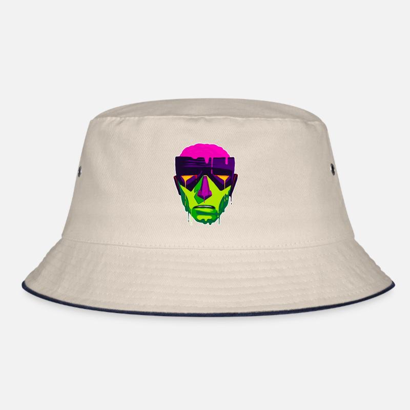 A Beautiful Revenant Superhero Design Bucket Hat