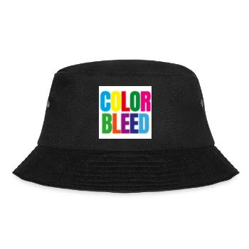 ColorBleed - Bucket Hat - Schwarz - Vorne - Lela (165cm)