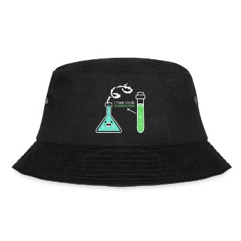 Biologe Wissenschaft Biologie Hauptfach Erfahrung - Bucket Hat - Schwarz - Vorne - Lela (165cm)