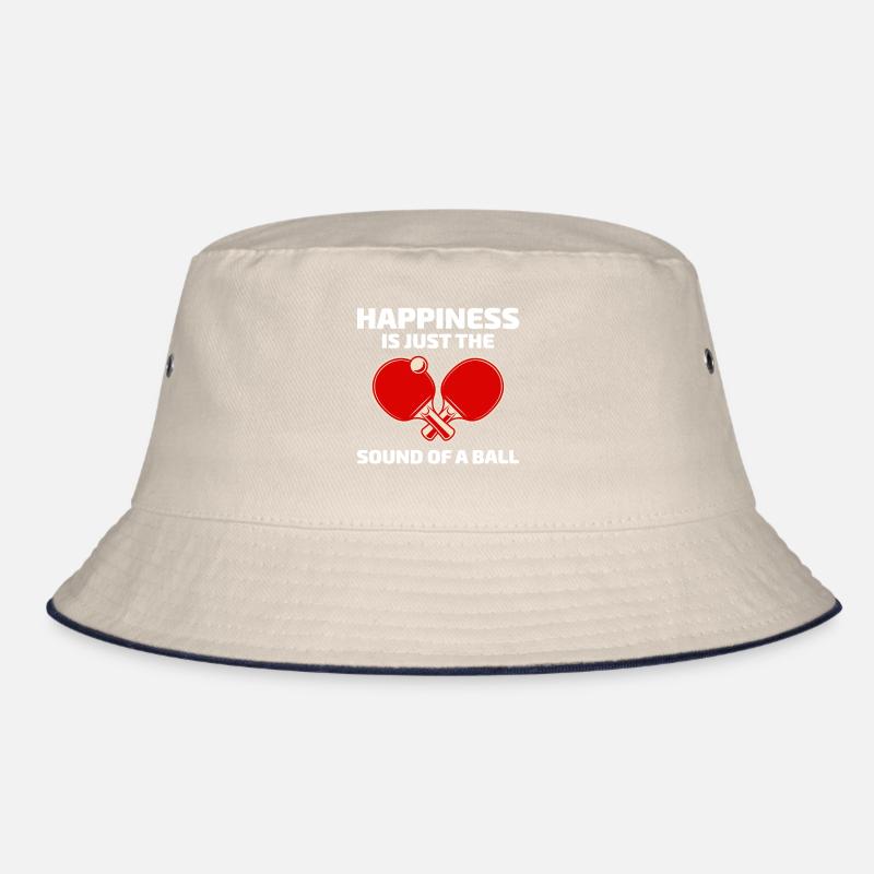 Ping Pong Master Table Tennis Coach Paddle Player Bucket Hat