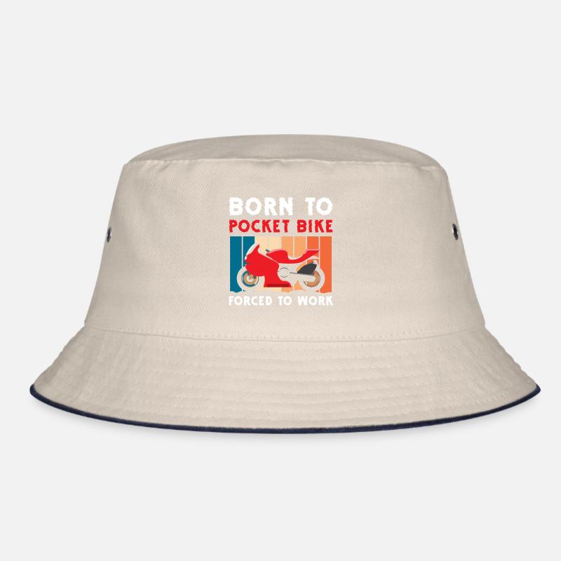 Motorrad Cool Moped Bucket Hat