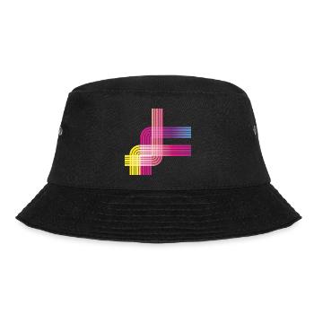 Splashes of Color Blobs splashes of paint Painter Gift - Bucket Hat - black - Front - Lela (165cm)