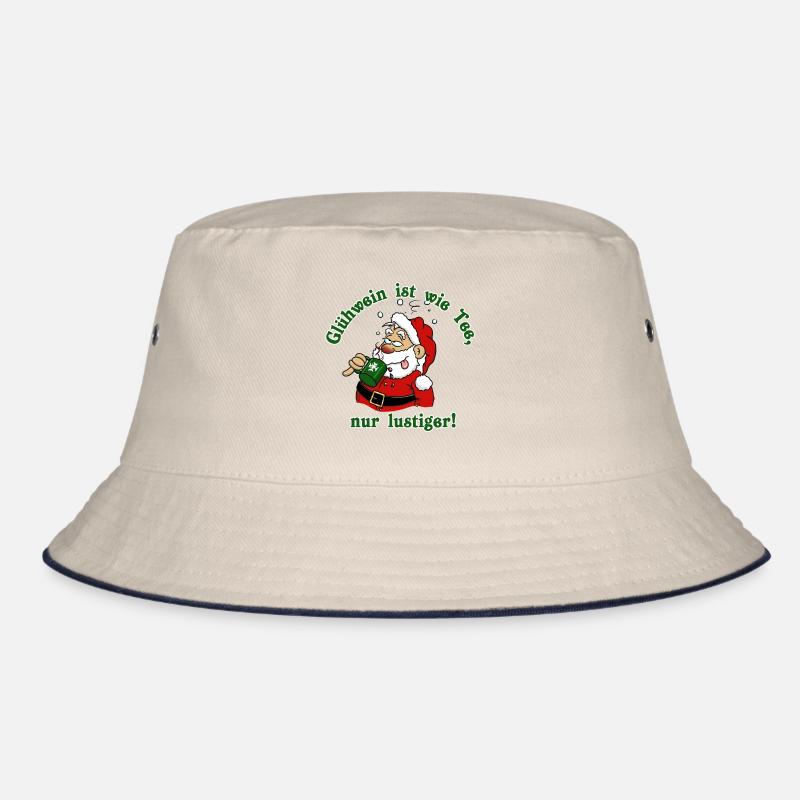 GlühweinTee2 1 Bucket Hat