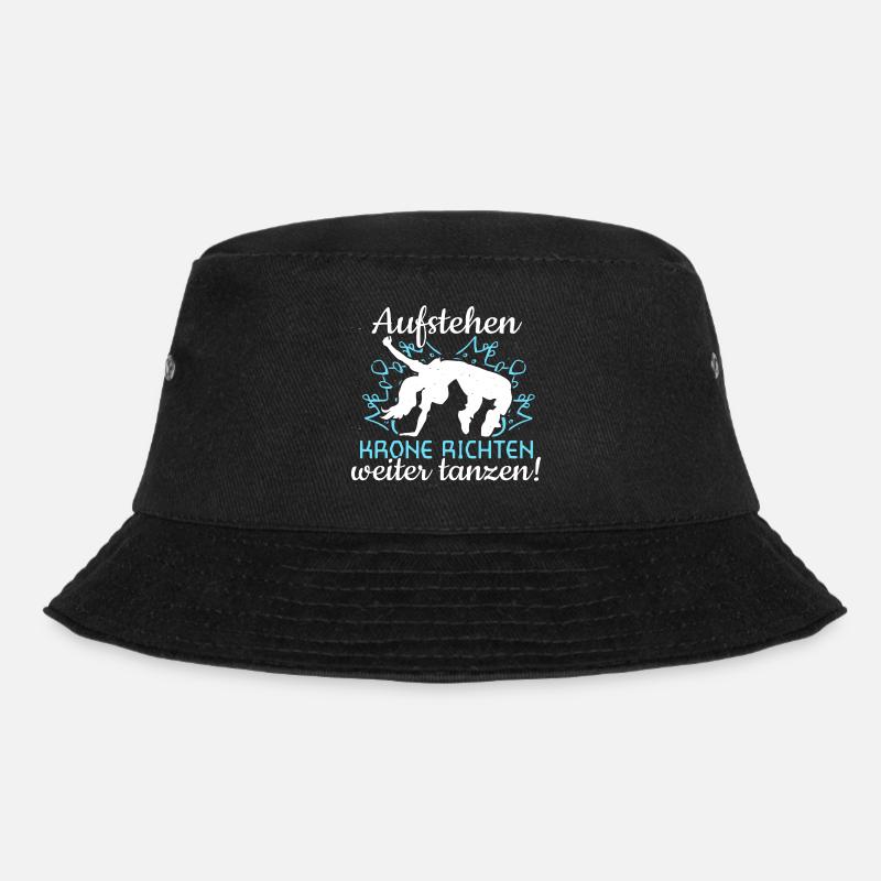 Weiter tanzen! - Tänzerin Tänzer Tanzen - Bucket Hat - Schwarz