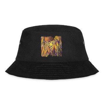 keltisches symbol 17 e 281 - Bucket Hat - Schwarz - Vorne - Lela (165cm)