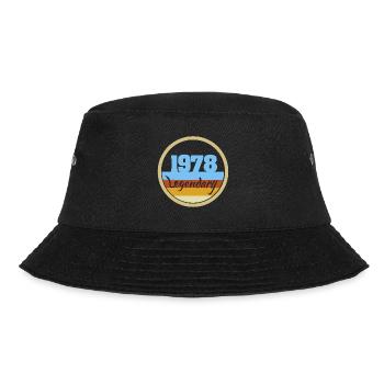Legendary 1978 - Bucket Hat - Schwarz - Vorne - Lela (165cm)