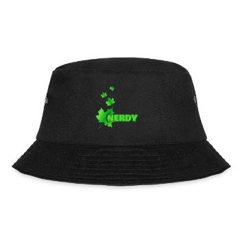 Nerd - Bucket Hat - Schwarz - Vorne - Lela (165cm)