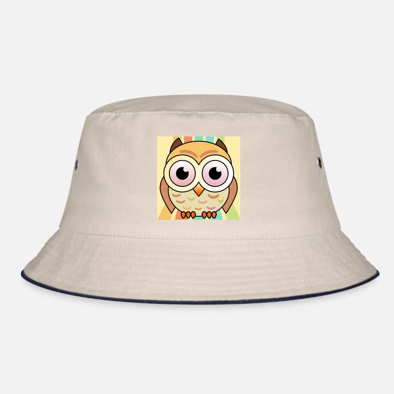 RETRO EULE - TIERBILDER Bucket Hat