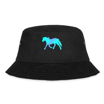 Cool Horse Horse Fool Icelandic Horses Horse Love - Bucket Hat - black - Front - Lela (165cm)