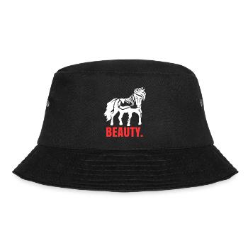 Islandpferde Pferde Spruch Pferdeliebe Pferdenarr - Bucket Hat - Schwarz - Vorne - Lela (165cm)