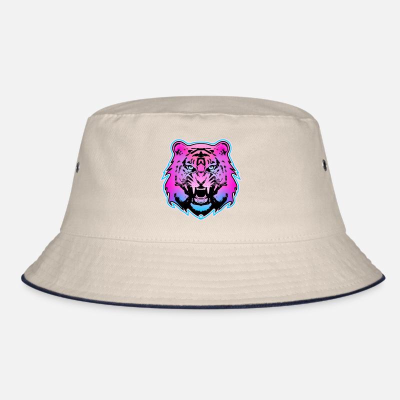 Farbiger Tiger - 1 Bucket Hat