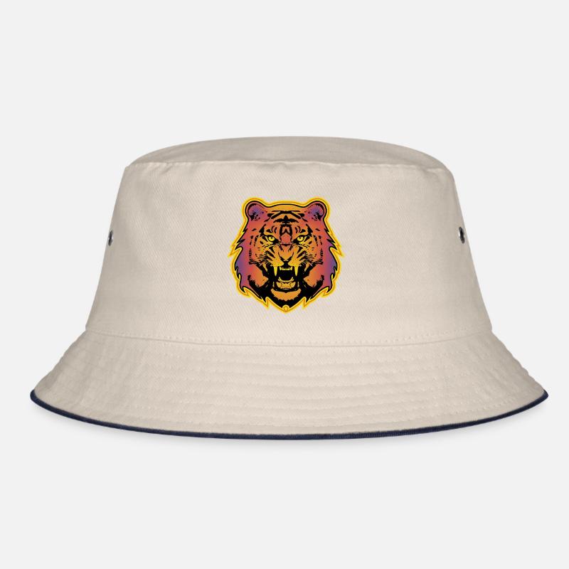 Farbiger Tiger - 2 Bucket Hat