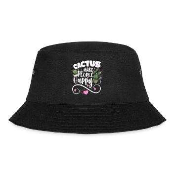 Cacti Prickly Mexico - Bucket Hat - black - Front - Lela (165cm)