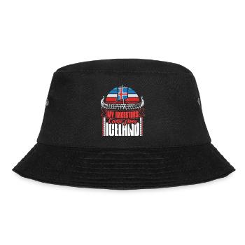 Iceland State - Bucket Hat - black - Front - Lela (165cm)