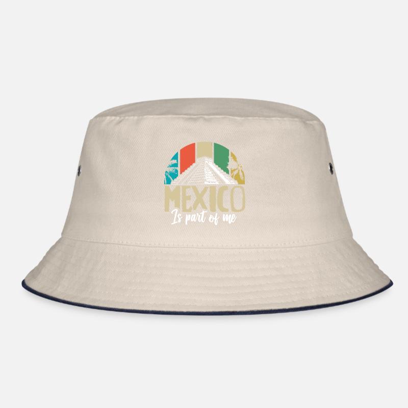 Mexico Cactus State Bucket Hat