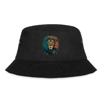 Lion in the Jungle - Bucket Hat - black - Front - Lela (165cm)