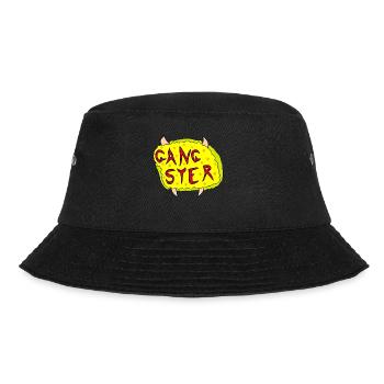 Gangster design tee - Bucket Hat - black - Front - Lela (165cm)