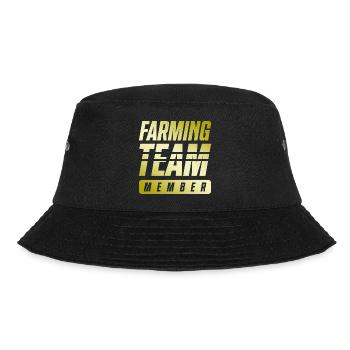 Farming Team - Bucket Hat - Schwarz - Vorne - Lela (165cm)