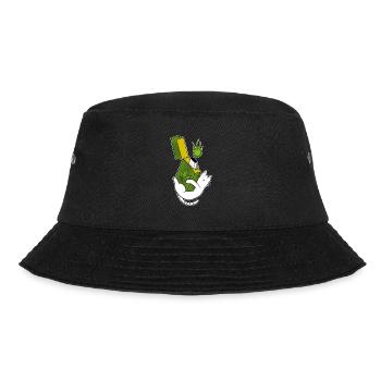 Chatnnabis ganchatman Cannabis-Feuerzeug - Bucket Hat - Schwarz - Vorne - Lela (165cm)