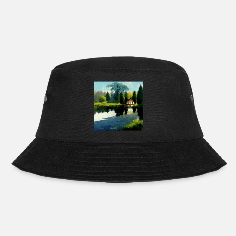 Haus am See 1 - Bucket Hat - Schwarz