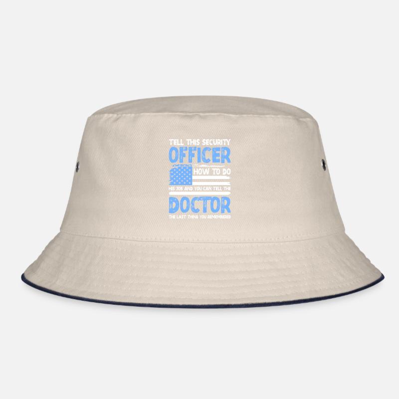 Security guard protection service Bucket Hat