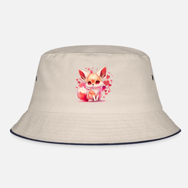 Fuchs Valentinstag Geschenk Bucket Hat