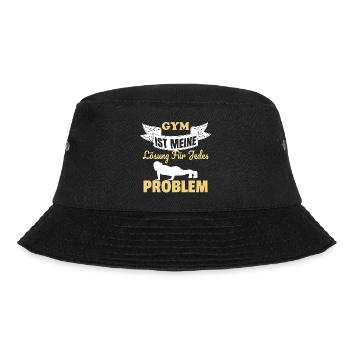 Lösung für jedes Problem einsam Gym Rat alpha - Bucket Hat - Schwarz - Vorne - Lela (165cm)