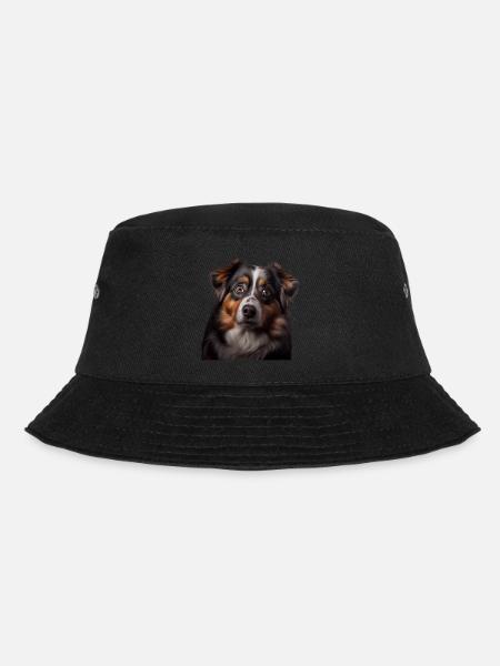 Doux cadeau de berger australien pour - Bob - noir