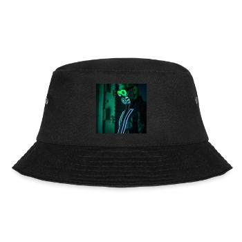 Kreativ & Effizient Freak - Bucket Hat - Schwarz - Vorne - Lela (165cm)