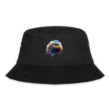 An eagle's eye: oil paintings in vivid colours - Bucket Hat - black - Front - Lela (165cm)