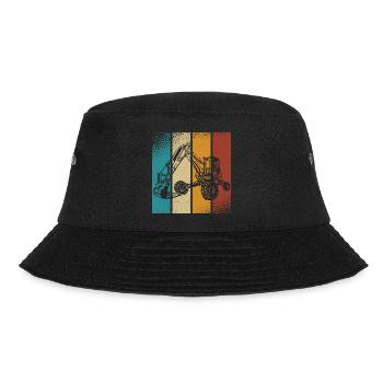 Bagger - Bucket Hat - Schwarz - Vorne - Lela (165cm)