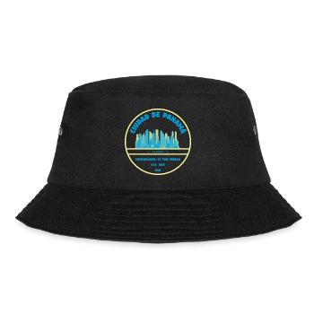 Panama Stadt-Skyline Emblem - Bucket Hat - Schwarz - Vorne - Lela (165cm)