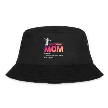 Handball Mama Muttertag - Bucket Hat - Schwarz - Vorne - Lela (165cm)