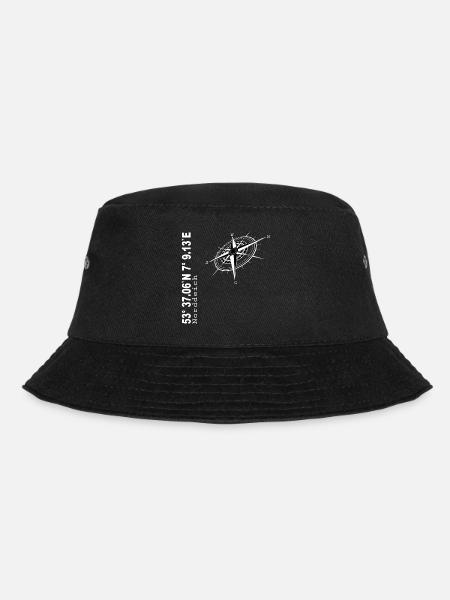 Norddeich - Bucket Hat - Schwarz