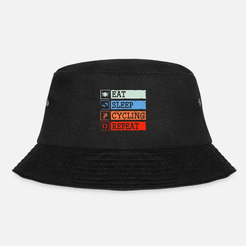 Radfahrer Bike Rennradfahrer - Bucket Hat - Schwarz