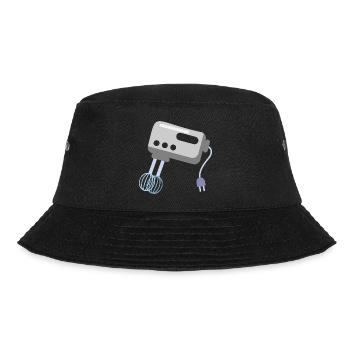 Whisk Electric Kitchen Appliance - Bucket Hat - black - Front - Lela (165cm)