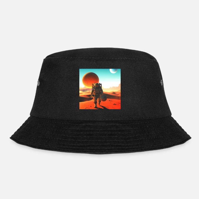 Mission Mars - Bucket Hat - Schwarz