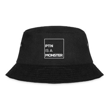 PTN is a Monster LWBT 5 - Bucket Hat - Schwarz - Vorne - Lela (165cm)