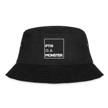 PTN is a Monster LWBT 7 - Bucket Hat - Schwarz - Vorne - Lela (165cm)