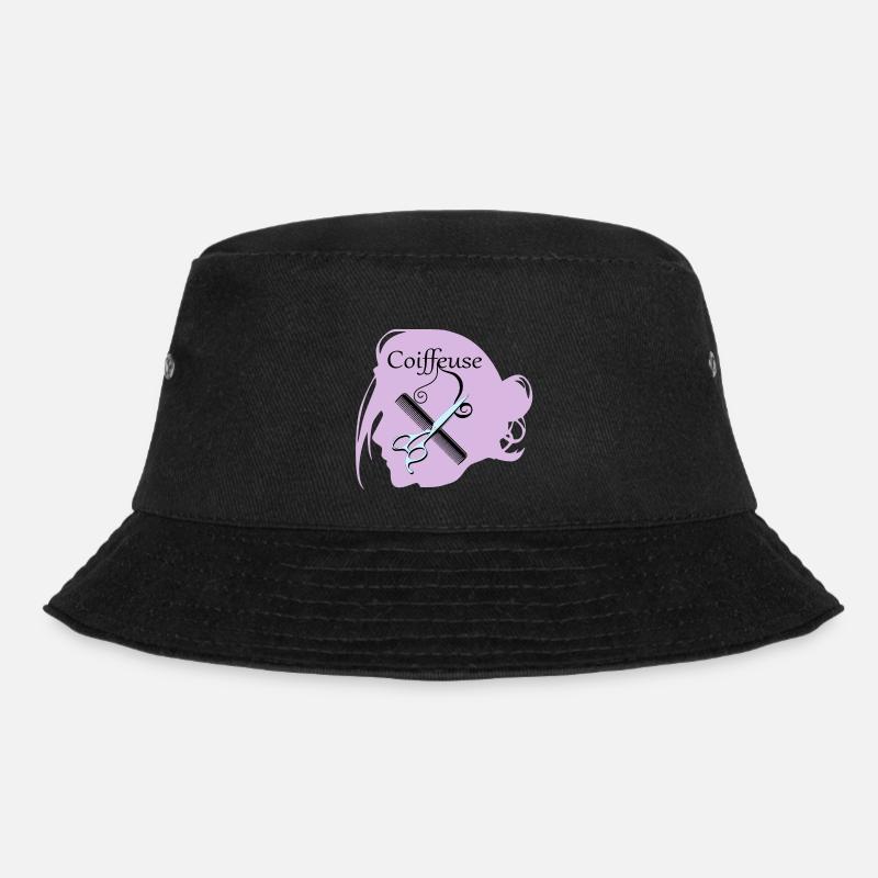 Frisör - Bucket Hat - Schwarz